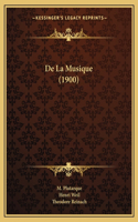 De La Musique (1900)