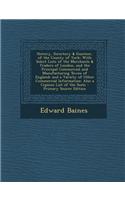 History, Directory & Gazeteer, of the County of York: With Select Lists of the Merchants & Traders of London, and the Principal Commercial and Manufac