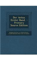 Der Aetna. Erster Band.