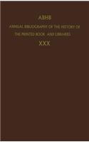 Annual Bibliography of the History of the Printed Book and Libraries