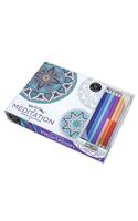 Vive Le Color! Meditation (Coloring Book & Pencils)