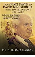From King David to David Ben-Gurion
