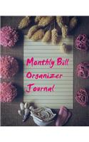 Monthly Bill Organizer Journal