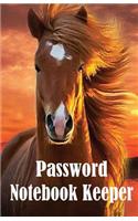 Password Notebook Keeper: Password Notebook Keeper / Diary / Notebook Horse