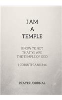 I Am a Temple Prayer Journal