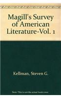 Magill's Survey of American Literature-Vol. 1