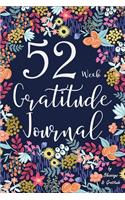 52 Week Gratitude Journal - By Blessings & Gratitude