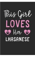 This Girl Loves Her Lhasanese