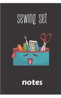 sewing set notes