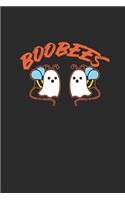 Boobees: Graph Paper Notebook (6" x 9" - 120 pages) Halloween Themed Notebook for Gift / Daily Activity Journals / Diary