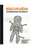 Halloween Coloring Book for Adults