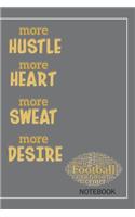 More Hustle More Heart More Sweat More Desire