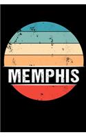 Memphis: 100 Pages 6 'x 9' - College Ruled Paper Journal Manuscript - Planner - Scratchbook - Diary