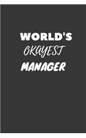 World's Okayest Manager Notebook
