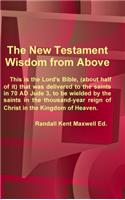 New Testament; Wisdom from Above