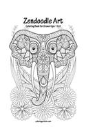 Zendoodle Art Coloring Book for Grown-Ups 1 & 2