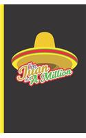 I'm Juan in a Million: Notebook & Journal or Diary for Mexicans & Tourists - Take Your Notes or Gift It, Date Line Ruled Paper (120 Pages, 6x9)