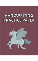 Handwriting Practice Paper