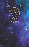 Taurus: Lined Paper Journal(4 Series)