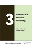 3 Elements for Effective Recruiting: (English)