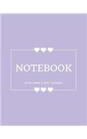 Notebook Extra Large: Light Lavender: Notebook 8.5 X 11: Notebook 400 Pages: Light Lavender: Notebook 8.5 X 11: Notebook 400 Pages