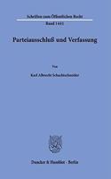 Parteiausschluss Und Verfassung