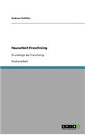 Hausarbeit Franchising