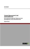 Conjoint Measurement in der Automobilbranche