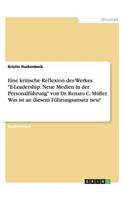 Eine kritische Reflexion des Werkes 