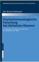 Psychoimmunologische Forschung Bei Alzheimer-Demenz