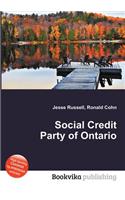 Social Credit Party of Ontario