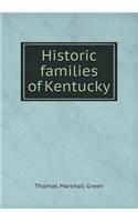 Historic Families of Kentucky