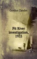 Pit River investigation, 1933