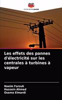Les effets des pannes d'électricité sur les centrales à turbines à vapeur