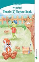 Navneet Grafalco Phonic (3) Picture Book Jr. Kg. | English | Pre School Book |