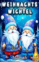 Weihnachtswichtel Malbuch