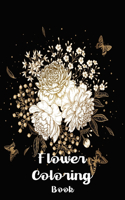 Flower Coloring Book: Adult Coloring Book with beautiful realistic flowers, bouquets, floral designs, sunflowers, roses, leaves, butterfly, spring, and summer. (BotaniCol