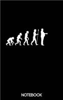 Evolution of Man Notebook (100 pages)