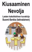 Suomi-Serbia (latinalainen) Kiusaaminen/Nevolja Lasten kaksikielinen kuvakirja