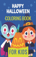 Happy Halloween Coloring book for Kids