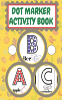 dot marker activity book Abc