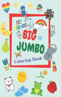 123 THINGS BIG JUMBO Coloring & Book