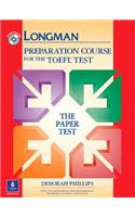 TOEFL Paper Prep Course W/CD; Without Answer Key