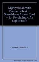MyLab Psychology  with Pearson eText -- Standalone Access Card -- for Psychology: An Exploration(English)