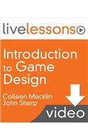 Introduction to Game Design Livelessons Access Code Card