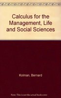 Calculus for the Management, Life and Social Sciences