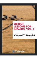 Object Lessons for Infants