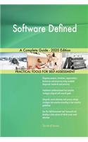 Software Defined A Complete Guide - 2020 Edition