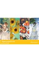Impressionist Era Postcard Book