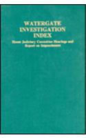 Watergate Investigation Index